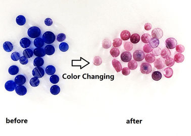 Çin Chromotropic Allochroic Silika Jel, Yüksek Etkinlik Kurutucu Renk Göstergesi Tedarikçi